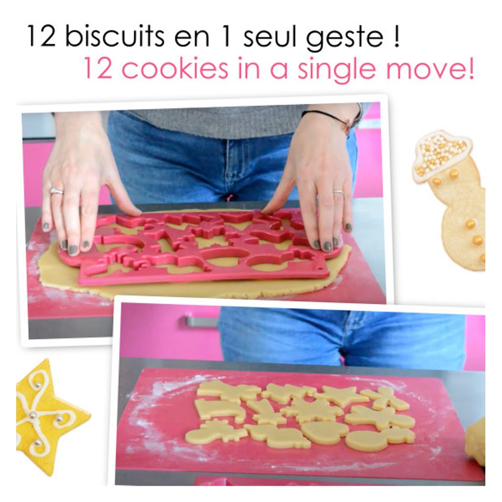 2 Découpoirs éjecteurs Halloween ScrapCooking - Tête De Mort & Chauve-souris (3D)